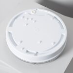 Plafonnier rond blanc en plastique, hublot extérieur pour montage plafond avec diffuseur transparent