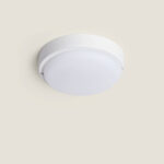 Plafonnier LED Extérieur Rond 25W Hublot White IP65 Ø175 mm Blanc neutre 4000K
