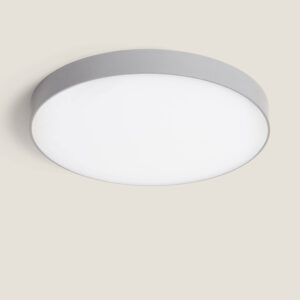 Plafonnier LED Rond 18W Dimmable Ø180 mm Gris