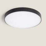 Plafonnier LED Rond 18W Dimmable Ø180 mm Noir