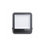 Projecteur LED extérieur carré noir LEDVANCE avec diffuseur blanc opalin