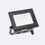 Projecteur LED 10W 120lm/W IP65 S3 Noir Blanc chaud 3000K