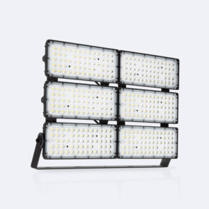 Projecteur LED 1200W Stadium 160 lm/W IP66 LIFUD Dimmable 0-10V Horizontal Blanc froid 60º 5000K