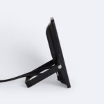 Projecteur LED noir slim à fixation orientable avec support réglable et câble