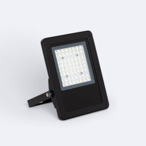 Projecteur LED 50W Dimmable TRIAC 170 lm/W IP65 ELEGANCE Slim PRO Noir Blanc neutre 90º 4000K