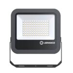 Projecteur LED extérieur LEDVANCE gris foncé rectangulaire avec matrice de LED et support orientable