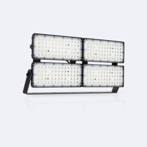 Projecteur LED 800W Stadium 160 lm/W IP66 LIFUD Dimmable 0-10V Horizontal Blanc froid 30º 5000K