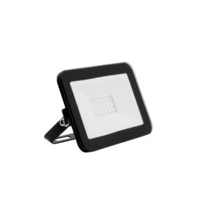Projecteur LED Slim Crystal 120lm/W IP65 10W Noir Blanc froid 6000K