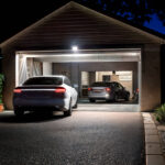 Projecteur LED Slim Crystal 120lm/W IP65 10W Noir