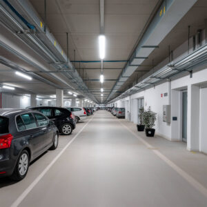 Réglette Étanche 60 cm IP65 avec deux Tubes LED Cristal 9W 140lm/W Blanc neutre 4000K