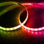 Ruban LED multicolore étanche flexible SMD pour éclairage extérieur