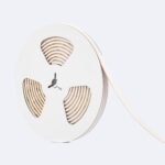 Ruban LED enroulé sur bobine silicone blanc flexible