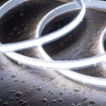 Ruban LED flexible blanc froid étanche, silicone translucide avec modules LED visibles