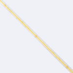 Ruban LED étroit COB encapsulé silicone, bande flexible à LED continue visible