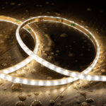 Ruban LED extérieur blanc neutre, SMD, bobine flexible étanche en silicone
