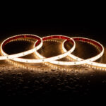 Ruban LED silicone flexible blanc neutre en bobine, éclairage extérieur résistant à l'eau