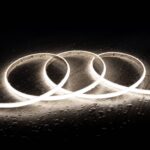 Ruban LED silicone flexible blanc froid enroulé, éclairage linéaire