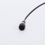 Connecteur circulaire étanche 4 broches sur câble pour ruban LED extérieur
