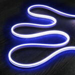 Ruban LED Néon 24V 9.5W/m Coupe 5cm IP65 NFLEX6 Sur mesure 5 m Bleu