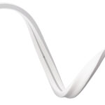 Ruban LED néon flexible blanc, finition silicone