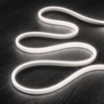 Ruban LED néon flexible blanc neutre, gainé silicone tubulaire pour éclairage linéaire