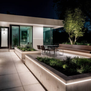 Ruban LED Néon Dimmable 220V BOBINE 50m Blanc Neutre Semi-Circulaire 180 7.5W/m Coupe 100cm IP67