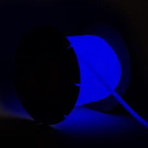 Ruban LED Néon Dimmable 220V BOBINE 50m Circulaire SFLEXx17 8W/m Coupe 100cm IP65 Bleu
