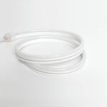 Ruban néon LED flexible blanc enroulé avec connecteur