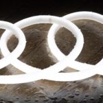 Ruban LED néon circulaire blanc froid, flexible et étanche en boucles