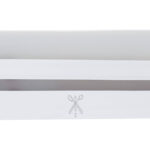 Ruban néon LED blanc silicone semi-circulaire, diffuseur opalin et repère de coupe visible