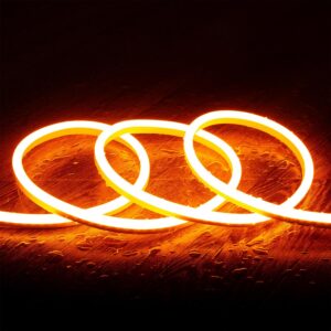 Ruban LED Néon Dimmable 220V SFLEX8 8W/m Coupe 100cm IP65 Sur mesure 2 m Orange