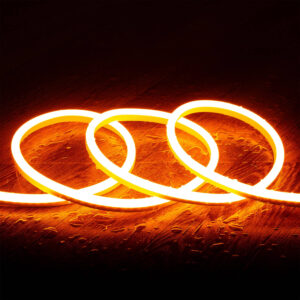 Ruban LED Néon Dimmable 220V SFLEX8 8W/m Coupe 100cm IP65 Sur mesure 4 m Orange