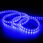 Ruban LED RGB flexible bleu, SMD sur ruban encapsulé transparent, finition étanche