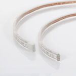 Ruban LED RGB étanche en silicone flexible avec puces SMD visibles