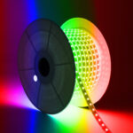 Ruban LED RGB 220V SMD 60 LED/m BOBINE 50m 9