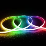 Ruban LED RGB 220V WCOB 420 LED/m 15W/m SILICONE FLEX Largeur 12 mm IP65 Coupe 50cm sur Mesure 25 m