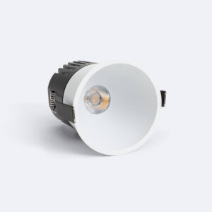 Spot Downlight LED 24W Coupe Ø 90 mm Deep Blanc neutre Blanc 4000K