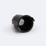 Spot Downlight LED 3W Coupe Ø 35 mm Mini Deep Blanc neutre Noir 4000K