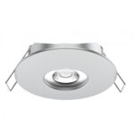 Spot Downlight LED 5W Orientable Rond IP44 Coupe Ø 68 mm Chromé