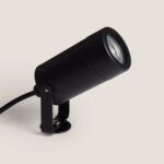 Spot Extérieur GU10 sur Piquet Afur Noir