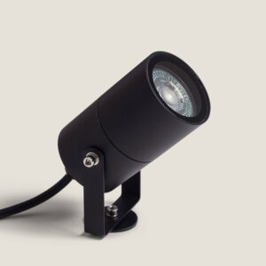 Spot Extérieur GU10 sur Piquet Telaga Noir