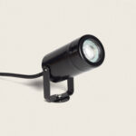 Spot Extérieur LED sur Piquet Leaf pour Ampoule GU10