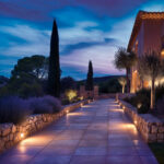 Spot encastrable au sol inox rond pour ampoule GU10, éclairage extérieur encastré à lumière chaude