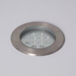 Spot LED Extérieur 12W Encastrable au Sol Inox