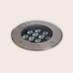 Spot LED Extérieur Solid Encastrable Sol Inox 12W