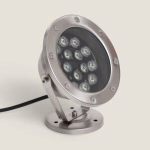 Spot LED Fixation au Sol 12V 15W Submersible IP68