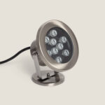 Spot LED Fixation au Sol RGB 12V 9W IP68