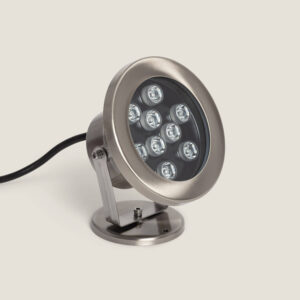 Spot LED Fixation au Sol RGB 12V 9W IP68