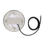Spot LED piscine rond inox en saillie avec câble 3 fils