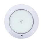 Spot LED piscine rond blanc surface submersible IP68 20W